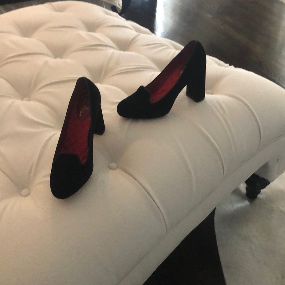 Cole haan velvet dress shoe  absolutely beautiful